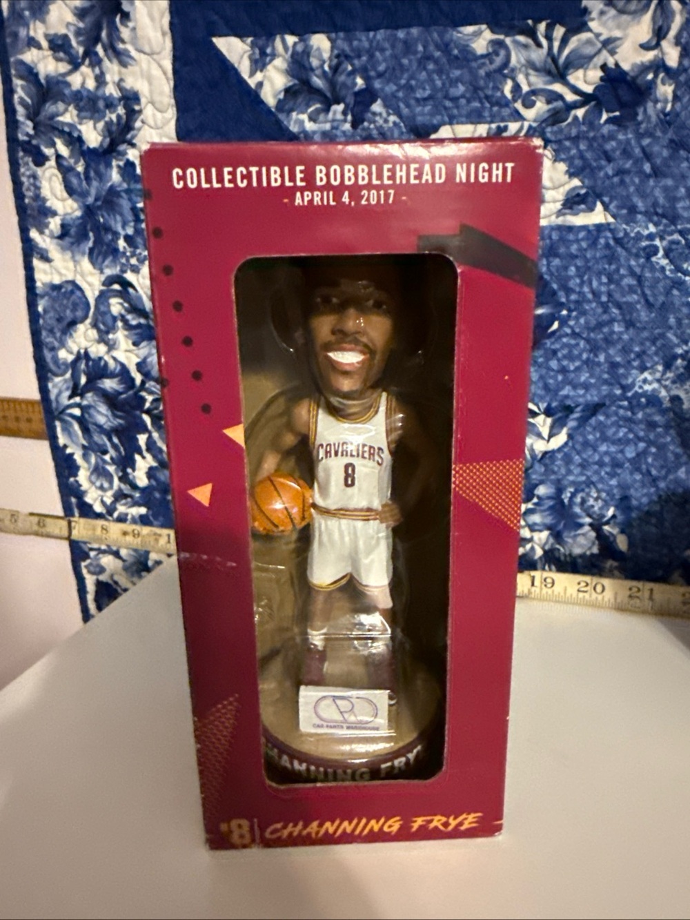 Collectible Bobblehead Night Channing Frye - Cavaliers (White)